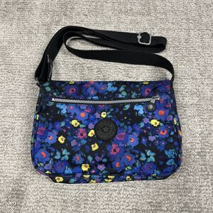 Kipling Callie Crossbody Shoulder Bag Purse Fresh Freesia Floral Adjustable